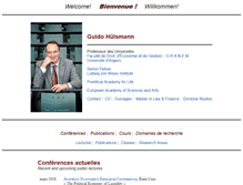 Tablet Screenshot of guidohulsmann.com